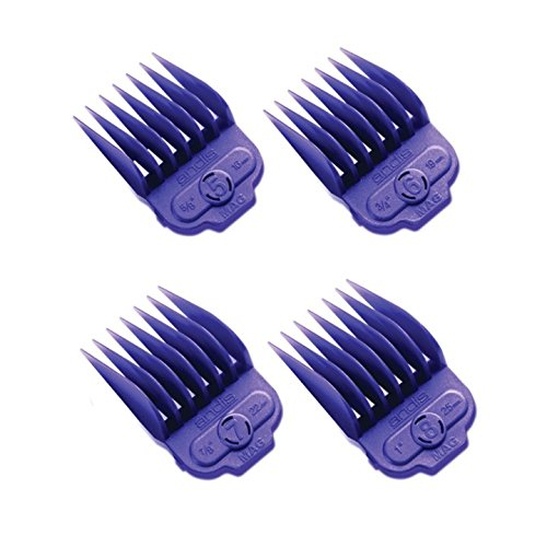 Andis Nano Silver Magnetic Comb Set - Large 4 Piece-0