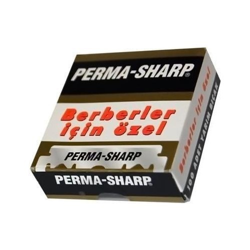 Gillette Perma-Sharp Single Blades 100pcs-0