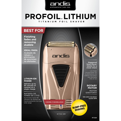 Profoil lithium Titanium foil shaver-0